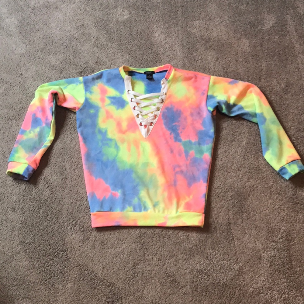 Rue 21 tie dye sweatshirt